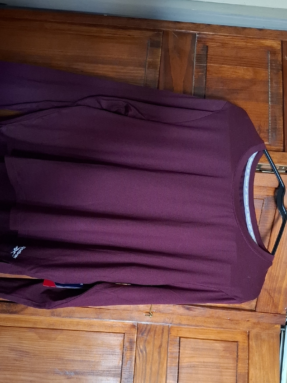 Reebok Black Cherry Long Sleeve Top
